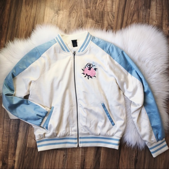 Disney Jackets & Blazers - •SOLD• Disney Alice in Wonderland Satin Jacket